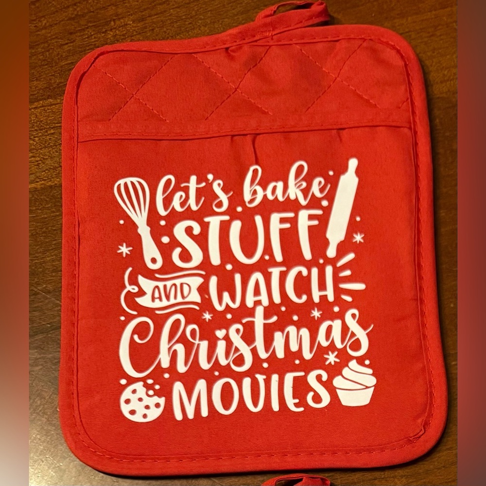 Christmas potholder NWOT
